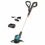 Gardena Akku-Rasentrimmer EasyCut 23/18V P4A Ready-to-Use Set: Leistungsstark, Leichtgewicht, Teleskopgriff, Neigbarer Trimmerkopf, Kabellos (14700-20)