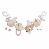 Fehn Kinderwagenkette feehnLAND – Mobile-Kette mit niedlichen Anhänger-Figuren zum flexiblen Aufhängen an Kinderwagen, Babyschale, Bettchen, Wiege, Spielbogen für Babys und Kleinkinder ab Geburt