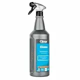 Clinex Glass 1L - Effizient Glasreiniger Fenster - Stark Fensterputzmittel - Glaskeramik Reiniger - Fenster Reinigung - Gründliche Glasreinigung
