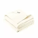 Bibs Muslin Cloth Mulltücher 2-Pack, 100% Bio-Baumwolle, 70x70 cm, Ivory