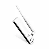 TP-Link TL-WN722N High Gain WLAN USB Adapter (WPS, kompatibel mit Windows 10/8.x/7/XP, MAC10.15 und früher) weiß/schwarz