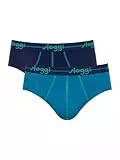Sloggi Herren Unterhose Men Start Midi C Box, 2-Pack, 8, Multiple Colours 20