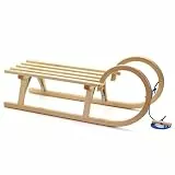 Holzfee Hörnerschlitten Hörnerrodel Baran 95 Schlitten Holz