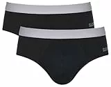 Sloggi Herren GO ABC 2.0 Brief 2P, Black, M