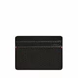 Fossil Sport Tourer Brieftasche/Kartenetui aus Leder oder Polyester für Herren Graphit Schwarz 10.16cm L × 0.64cm W × 6.99cm H