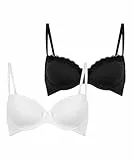 Hunkemöller Doppelpack Vorgeformter Bügel-BH Lola - Caviar - 80B