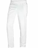 BP 1645-400-21-Mn Unisex-Hose, mit Gummizug in der Taille, 215,00 g/m² Stoffmischung, weiß, Mn