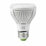 SANSI 10W LED Pflanzenlampe Vollspektrum E27, Grow Light für Zimmerpflanzen, Pflanzenwachstumslicht für Sämling, Garten, Blumen, Gewächshaus, Hydrokultur, Gartenbau