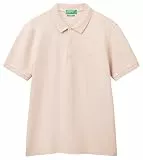 United Colors of Benetton Herren Poloshirt, Rosa, X-Small