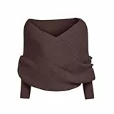 JiJiRuDU Schal Damen Winter Umhangschal Mit Ärmeln Elegante Bluse Pullover Schal mit Doppeltem Verwendungszweck Mode Warm Strickschal Cape Sweater Winterschal Multifunktionstuch Schals Für Damen