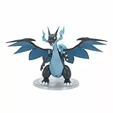 Pokémon PKW3428 - 15cm Select Figure - Mega-Glurak X, offizielle bewegliche Figur
