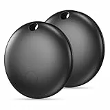 GPS Tracker Tag 2-Pack - Android Smart Tag Kompatibel mit Apple Wo ist? Und Google Mein Gerät Finden APP, Wasserdichter Gegenstandssucher, Bluetooth-Schlüsselfinder für Geldbörse, Gepäck