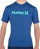 Hurley Herren OAO Quickdry Rashguard SS Rash-Guard-Shirt, Submarine,