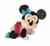 Clementoni - Baby Minnie Gateos - Interaktives Plüschtier für Babys, mit dem Sie Ihre ersten Schritte Machen - lehrt Zahlen und Tiergeräusche - ab 6 Monaten - hergestellt in Italien - 55574