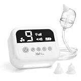 Nasensauger Baby, Nasensauger Baby Elektrisch, Elektrischer Nasensauger Baby Staubsauger Wiederaufladbar Mit 9 Saugstärken Musik Funktion Und 3 Größen Silikon Tipps
