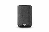Denon Home 150 NV kabelloser Lautsprecher mit integrierter HEOS Multiroom-Technologie, Bluetooth, Apple AirPlay 2, Schwarz
