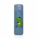reer Kids Trinkhalmflasche -Trinkbecher für Babys und Kleinkinder - Auslaufsicher - mit verstecktem Strohhalm - Für den Übergang von der Babyflasche zum Becher - Perfektes Babyzubehör - Blau