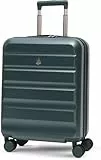 Aerolite Erweiterbar 55x40x20cm auf 55x40x23 cm Lufthansa Eurowings Condor Wizz Air Priorität und mehr Maximale Größe, Leichtes Hartschale Handgepäck Koffer 55x40x20 55x40x23 mit 4 Rädern