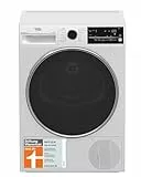Beko B3T42240S b300 Wärmepumpentrockner, 8 kg, allergikergeeignet, Hygiene Trocknen & Hygiene Auffrischen, SteamCure - Dampffunktion, 14 Programme, Weiß