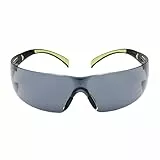 3M Schutzbrille SF400 GC1, grau – Komfortable Arbeitsschutzbrille mit Anti-Scratch-Beschichtung – Beidseitige UV, Anti-Kratz- & Anti-Beschlag-Beschichtung
