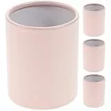 Homoyoyo 4stücke Runde Blumenboxen aus Pappe Kleine Zylindrische Blumeneimer für Blumenarrangements Tischdekorationen Partyzubehör und Mehr