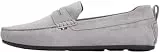 Tommy Hilfiger Herren Driver Schuhe Core aus Veloursleder, Grau (Universal Grey), 43