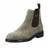 GANT Herren Prepdale Chelsea-Stiefel, Dark Taupe, 46 EU
