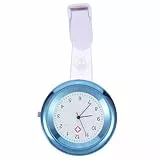 Krankenschwester Uhr Mit Clip - Stilvolles Design, Leicht Lesbares Zifferblatt, PräZises Quarzwerk, Pflege ZubehöR FüR Damen Und Herren