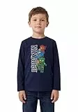 LEGO® NINJAGO® Langarm-T-Shirt – Dunkles Marineblau – LWTAFFY 622