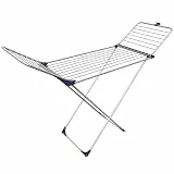 Gimi Tempo Boden-Wäscheständer aus 100% Aluminium, 20 m Trockenlänge