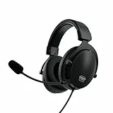 Xtrfy H2, Profi Gaming-Headset, Optimiert für E-Sports, Extra Große Ohrkissen mit Memory-Schaumstoffpolstern, Abnehmbares Mikrofon, Geflochtenes Kabel, Schwarz