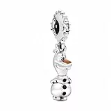 Feitery Adventskalender 2023 Charms Armband Bead Charm für Damen Weihnachtszeit (Yeti)