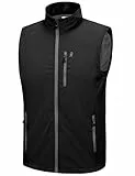 Little Donkey Andy Herren Outdoor Stretch Chill Quick Dry Stand Up Vest Schwarz M