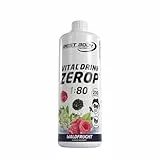 Best Body Nutrition Vital Drink ZEROP® - Waldfrucht, Original Getränkekonzentrat - Sirup - zuckerfrei, 1:80 ergibt 80 Liter Fertiggetränk, 1000 ml