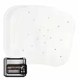 BYKITCHEN 120 Stück Heißluftfritteuse Backpapier für Ninja Combi 12-in-1 Multikocher– Eckige Perforiert Airfryer Backpapier, Antihaft & Fettbeständig, Zubehör für Ninja Ofen Heißluftfritteuse SFA700EU