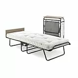 Jay-BE Supreme Automatisches Faltbett mit Taschenfederkernmatratze, Stahl, 197 x 78 x 51 cm