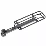 Point Gepäckträger Sattelstützmontage - aluminium, schwarz, Ø 25,4-31,8 mm, 05034000