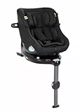 Graco Turn2Me™ DLX i-Size R129, 360° drehbarer Reboarder mit ISOFIX, Autositz bis ca. 4 Jahre (40-105 cm), 5-Punkt-Gurt und bequeme Liegepositionen, Rückprallbügel, Drehsperre, schwarz, Midnight