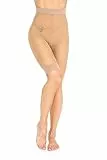 NOQ Unsichtbare Damenunterwäsche verhindert Scheuern der Oberschenkel langlebige und transparente Büro-Slip-Unterwäsche atmungsaktives Höschen Abriebfeste Unterhose Comfortia, Naturel XL/XXL