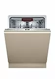 Neff S155ECX15E, N 50, Smarter Geschirrspüler Vollintegriert, 60 cm, Spülmaschine Made in Germany, Besteckschublade, Open Dry, starke Reinigung mit Chef 70°C, höhenverstellbarer Oberkorb, Time Light