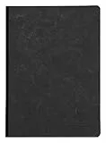 Clairefontaine 795421C Heft A5, Leinen, Age Bag, kariert, 96 Blatt, schwarz