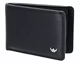 Golden Head Leder Geldbörse Polo RFID Protect Minischeintasche 1193 Schwarz