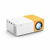 Beamer HD, PVO WiFi Projektor Tragbarer Projektor, Smartphone Kann über WLAN Mit Dem Mini Beamer Verbunden Werden, Kompatibel Mit Smartphone/Tablet/Laptop/TV Stick/USB Laufwerk (YG300Pro Max)