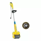 GLORIA MultiBrush speedcontrol – Elektrische Reinigungsbürste, Terrassenreiniger & Fugenbürste für Stein, Holz & Fugen, Rasentrimmer, Rasenkantenschneider & Unkrautbürste, inkl. 2 Aufsätze
