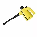 Hand- und Bürstendampfreiniger NV720 H.Koenig, 3,5 bar, Dampf 30 g/min, 350 ml, Bereit in 3min, Leistungsstark 1050W, Mehrzweck 14 Zubehör für Böden, Möbel, Auto, Bad, Fenster, Küche