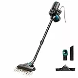 Cecotec 2-in-1 Stielstaubsauger Conga Thunderbrush 560 Neo. 600 W UltraPower, 6 m Aktionsradius, 180 Grad schwenkbarer Kopf, beutellos, 500 ml Behälter, Filter für saubere Luft, 2 Bodenpositionen