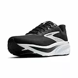 Brooks Herren Ghost 17 Neutral Running Shoe, schwarz/grau/weiß, 8 Wide