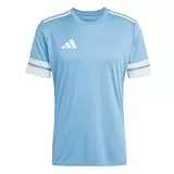 adidas Herren Squadra25 Jersey Short Sleeve Shirt, Team Light Blue/White, L