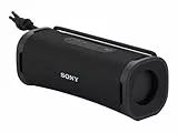 Sony ULT Field 1 - Kabelloser tragbarer Bluetooth-Lautsprecher mit ULT Power Sound, kraftvollem Bass, IP67, wasserdicht, staubdicht, stoßfest, 12h Akku, klare Gesprächsqualität, Outdoor- Schwarz