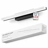 Yafido LED Spiegelleuchte Bad 40CM Spiegellampe Badezimmer Naturweiß über Spiegel, 9W Spiegellampen IP44 Spiegelschrank Beleuchtung Leuchte Spiegelbeleuchtung Wandspiegel Lampe Bathroom Mirror Light